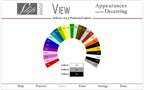 Appearances Menu Colors